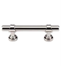 Top Knobs M1748 Asbury 3" Center to Center Zinc Alloy Bit Cabinet Pull in Polished Nickel