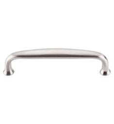 Top Knobs M1279 Asbury 4" Center to Center Zinc Alloy Charlotte Cabinet Pull in Brushed Satin Nickel