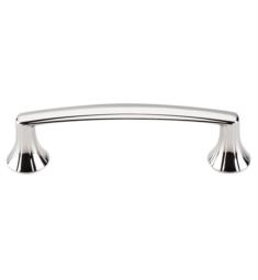 Top Knobs M1293 Asbury 3 3/4" Center to Center Zinc Alloy Rue Cabinet Pull in Polished Nickel