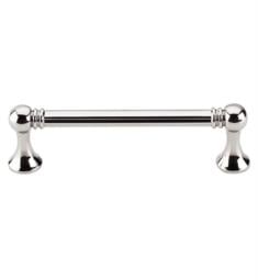 Top Knobs M1260 Asbury 3 3/4" Center to Center Zinc Alloy Grace Cabinet Pull in Polished Nickel