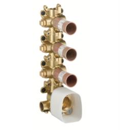 Hansgrohe 10750181 Axor Starck 5 1/4" Thermostatic Module with Multi-Volume Control in Brass