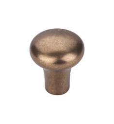 Top Knobs M1551 Aspen 1 1/8" Cast Bronze Round Shaped Cabinet Knob in Light Bronze