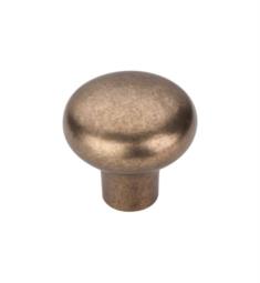 Top Knobs M1556 Aspen 1 3/8" Cast Bronze Round Shaped Cabinet Knob in Light Bronze