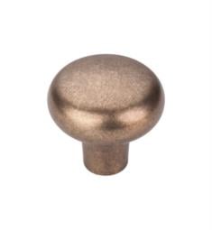 Top Knobs M1561 Aspen 1 5/8" Cast Bronze Round Shaped Cabinet Knob in Light Bronze