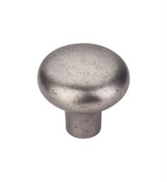 Top Knobs M1560 Aspen 1 5/8" Cast Bronze Round Shaped Cabinet Knob in Silicon Bronze Light