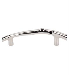 Top Knobs M1965 Aspen II 5" Center to Center Cast Bronze Twig Cabinet Pull in Polished Nickel
