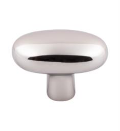 Top Knobs M2076 Aspen II 2" Cast Bronze Oval Shaped Large Potato Cabinet Knob in Polished Nickel