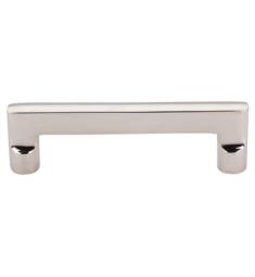 Top Knobs M1974 Aspen II 4" Center to Center Cast Bronze Flat Sided Cabinet Pull in Polished Nickel