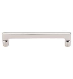Top Knobs M1977 Aspen II 6" Center to Center Cast Bronze Flat Sided Cabinet Pull in Polished Nickel