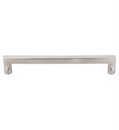 Top Knobs M1978 Aspen II 9" Center to Center Cast Bronze Flat Sided Cabinet Pull in Brushed Satin Nickel