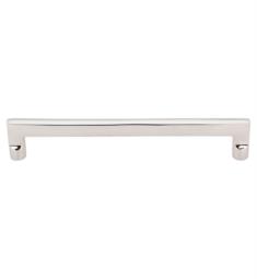 Top Knobs M1980 Aspen II 9" Center to Center Cast Bronze Flat Sided Cabinet Pull in Polished Nickel