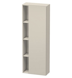 Duravit DS1238 DuraStyle 9 1/2" Wall Mount Tall Linen Cabinet with Three Shelves