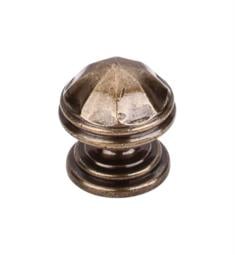 Top Knobs M24 Britannia 1 1/4" Brass Mushroom Shaped London Cabinet Knob in German Bronze