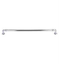Top Knobs TK326 Chareau 12" Center to Center Zinc Alloy Reeded Cabinet Pull
