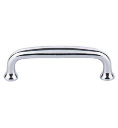 Top Knobs M1913 Dakota 3" Center to Center Zinc Alloy Charlotte Cabinet Pull in Polished Chrome