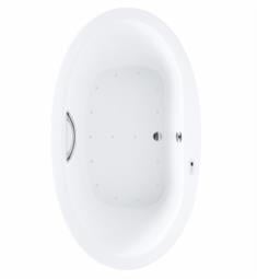 TOTO ABR904#01 Pacifica 72" Acrylic Drop-In Air Bathtub with LED Lighting in Cotton