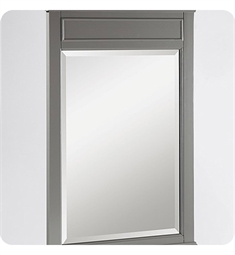 Fairmont Designs 1504-M24 Smithfield 24" Transitional Mirror in Medium Gray