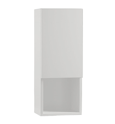 Ronbow 687230-E23 Cooper 12" Wall Mount Linen Cabinet in Glossy White
