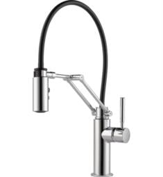 Brizo 63221LF Solna 20 5/8" Single Handle Deck Mounted Articulating Kitchen Faucet