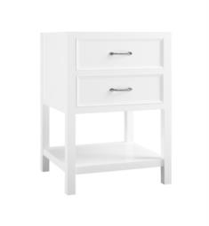 Ronbow 052730-W01 Newcastle Neo-Classic 30" Freestanding Single Bathroom Vanity Base Cabinet in White