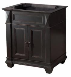 Ronbow 062830-B01 Torino 30" Freestanding Single Bathroom Vanity Base Cabinet in Antique Black
