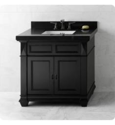 Ronbow 062836-B01 Torino 36" Freestanding Single Bathroom Vanity Base Cabinet in Antique Black