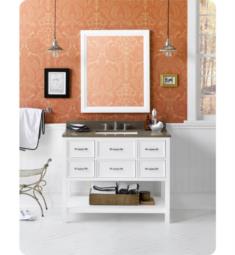 Ronbow 052736-W01 Newcastle Neo-Classic 36" Freestanding Single Bathroom Vanity Base Cabinet in White