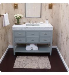 Ronbow 052748-F21 Newcastle 47 7/8" Freestanding Single Bathroom Vanity Base Cabinet in Ocean Gray