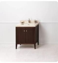 Ronbow 058330-E56 Sophie 30" Freestanding Single Bathroom Vanity Base Cabinet in American Walnut
