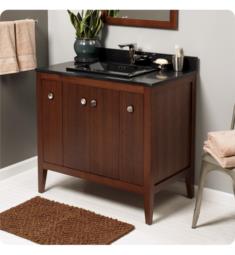 Ronbow 058336-E56 Sophie 36" Freestanding Single Bathroom Vanity Base Cabinet in American Walnut