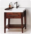 Ronbow 053930-F19 Portland 30" Freestanding Single Bathroom Vanity Base Cabinet in Rustic Pine