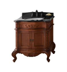 Ronbow 072930-F11 Bordeaux 32" Freestanding Single Bathroom Vanity Base Cabinet in Colonial Cherry