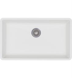 Blanco 440150 Precis 32" Single Bowl Undermount Silgranit Kitchen Sink in White