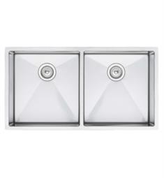 Blanco 516219 Precision 37" Large Double Bowl Undermount Steelart Kitchen Sink in Polished Satin