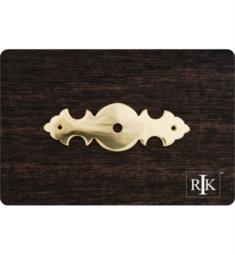 RK International BP-1790 3 1/2" Decorative Cabinet Knob Backplate with One Hole