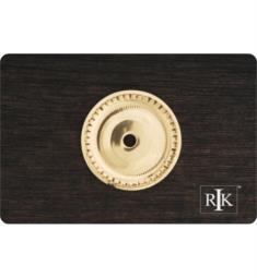 RK International BP-7822 1 5/8" Beaded Single Hole Cabinet Knob Backplate