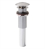 Decolav 9298-CP Push Button Closing Umbrella Drain without Overflow in Chrome Polished