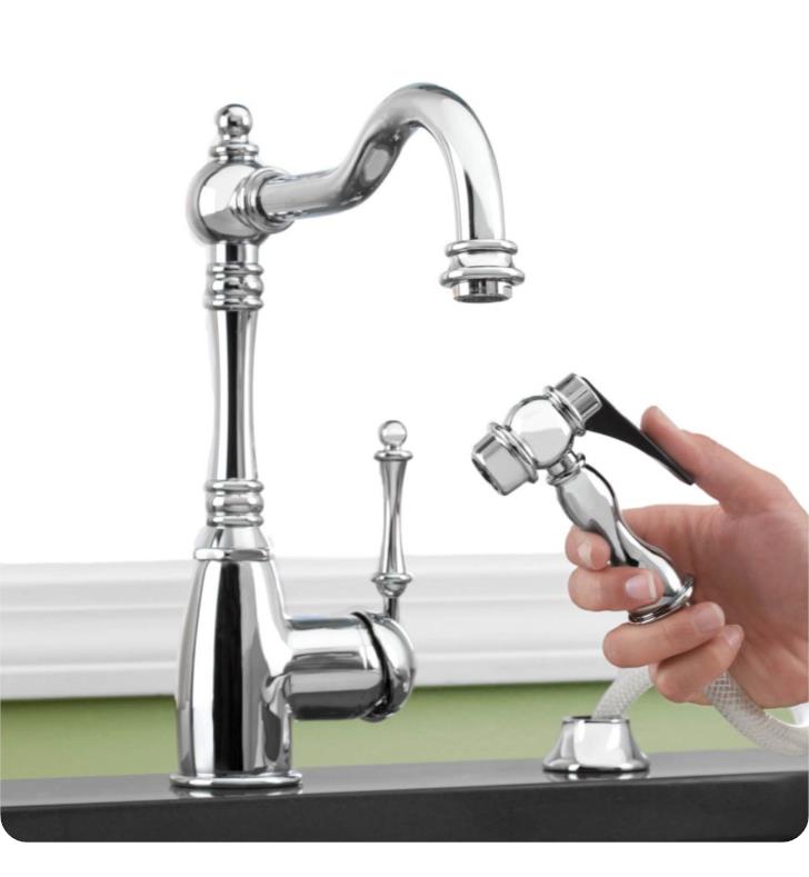 Blanco 440686 Grace 2 2 Gpm Single Handle Kitchen Faucet With Side