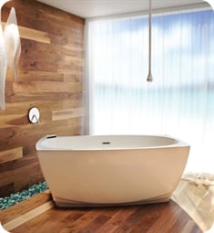 BainUltra BEA3RF00 Esthesia 64" Freestanding Customizable Bath Tub
