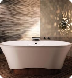 BainUltra BAMVOF Amma 72" Customizable Freestanding Bath Tub