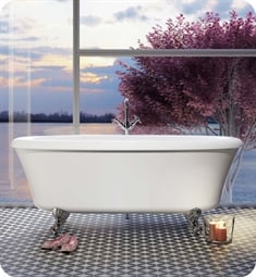 BainUltra BBCLOF Balneo Cella 66" Freestanding Customizable Bath Tub