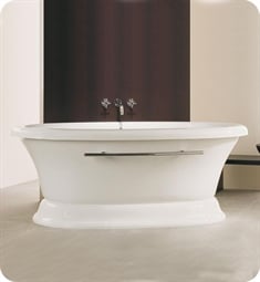 BainUltra BBNLOF Balneo Naos 66" Freestanding Customizable Bath Tub