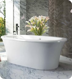BainUltra BBSUOF Balneo Sanos 72" Freestanding Customizable Bath Tub