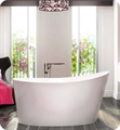 BainUltra BEVFOF00 Evanescence 59" Freestanding Customizable Bath Tub