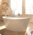 BainUltra BEVLOF00 Evanescence 66" Freestanding Customizable Bath Tub