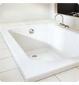 BainUltra BMEBRI0 Meridian 60" Customizable Bath Tub