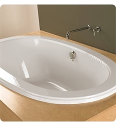 BainUltra BMELOU Meridian Ellipse 66" Customizable Bath Tub