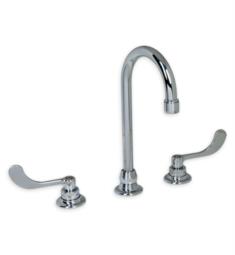 American Standard 6540275.002 Monterrey Widespread Lavatory Faucet with 5" Gooseneck Spout with VR Wrist Blade Handles and Flexible Underbody VR 0.5 gpm