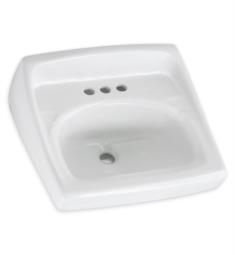 American Standard 0356037.020 Lucerne Wall Mounted Sink for Concealed Arms