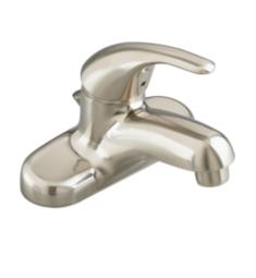 American Standard 2175500.295 Colony Soft Single Handle Centerset Bathroom Faucet With Metal Lever Handle and 50/50 Pop Up Drain in Brushed Nickel